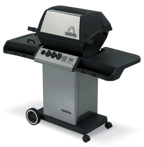 Broil King 934664 Monarch 40 40,000-BTU Liquid-Propane Gas Grill with Side Burner