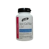 Nu-life Opti-mins Cal/mag 1:1 Caplets, 90-Count Bottle (Pack of 2)