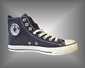 Converse Chucks 108596 CT Vintage Hi black white - fallen eine halbe Nr. grösser aus