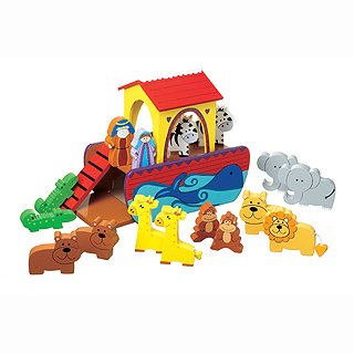 Childrens Toyshop  Toys : Orange Tree Toys Noah's Ark