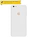 Armorsuit MilitaryShield White Carbon Fiber Skin Wrap Film + HD Clear Screen Protector for Apple iPhone 6 Plus/6S Plus (5.5