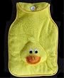 Hot or Cold Water Bottle with Soft Yellow Duck Cover