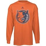 adidas Charlotte Bobcats Youth Orange Primary Logo Long Sleeve T-shirt