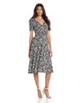 Danny & Nicole Women's Faux Wrap Shor...