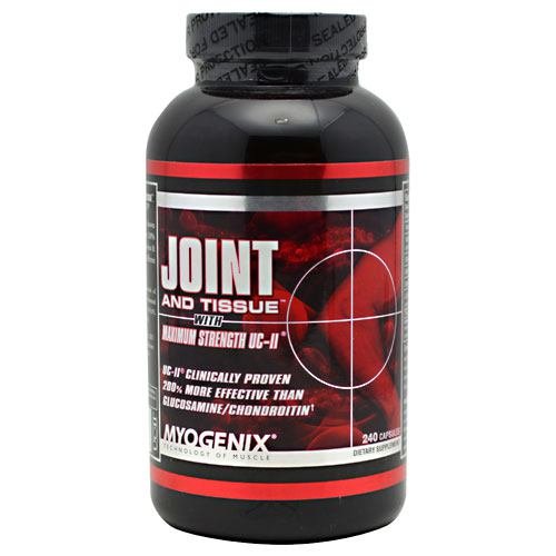 Joint And Tissue Repair Formulated With UC-II, 240 Capsules, From Myogenix