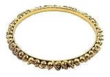 Bracelet - B245 - Indian Style Bangle (70mm) ~ Gold Tone