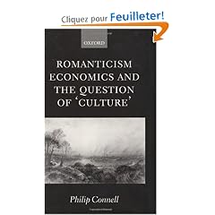 Romanticism, Economics and the Question of 'Culture'