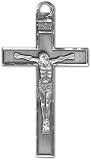 Large Sterling Silver Crucifix