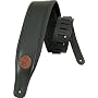 Levy's Boot Leather Guitar Strap, Black