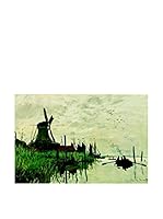 Especial Arte Lienzo Moulin à Zaandam  Multicolor