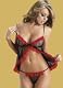 Unrivaled Plus Size Lingerie Swiss Dot Baby Doll w/ G-string Top Quality