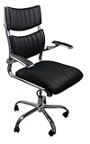 Mad Tech 44x21x26.5 Black Techniflex Upholstery Computer Office Chair
