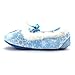 Frozen Elsa Anna Girls Ballet Style Slippers (Toddler/Little Kid)