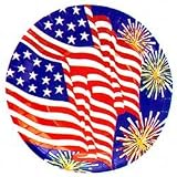 American Flag Plates