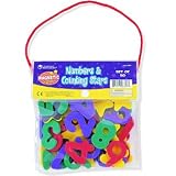 kids and infants educational toys item: Learning Resources Soft Magnetic Numbers And Counting Stars