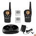 Midland LXT360VP3 22-Channel 22-Mile 2-Way GMRS Radio with Rechargeable Batteries (Pair, Black)