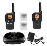 Midland LXT360VP3 22-Channel 22-Mile 2-Way GMRS Radio with Rechargeable Batteries (Pair, Black)