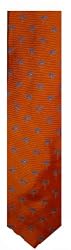 Men's Tommy Hilfiger Neck Tie New Vintage Orange w/ Peliquins