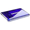 Platinum MyDrive 500 GB Externe Festplatte (6,4 cm (2,5 Zoll), 5400 U/min, 8 MB Cache, USB 2.0) transparent/blau
