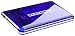 Platinum MyDrive 500 GB Externe Festplatte (6,4 cm (2,5 Zoll), 5400 U/min, 8 MB Cache, USB 2.0) transparent/blau