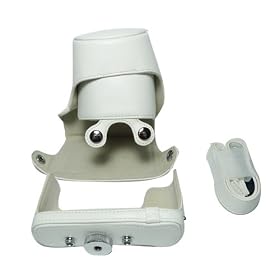AST Camera Case bag for Panasonic Lumix GF2 14-42mm Lens - White