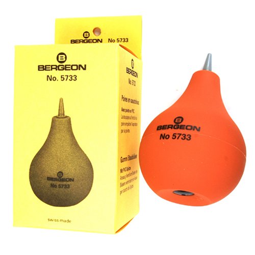Bergeon Mini Heavy Duty Dust Blower Bellow With Nozzle For Hobbyist 5733