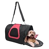 Jespet Comfort 18 Inch Soft Sided Pet Travel Carrier Pet Portable Bag Home for Dogs Cats Puppies