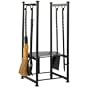Uniflame Olde World Iron Log Rack With Tools