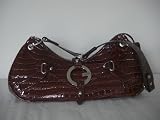 Genuine Guess Snakeskin Purse, Brown