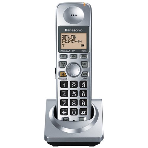 Panasonic KX-TGA101S DECT 6.0 Expandable Digital Cordless Handset (Silver)