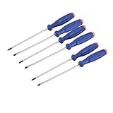 uxcell　フィリップス　スロッテド　スクリュードライバー　ソフト　ハンドル　両頭　リペア　ツール　6個入り