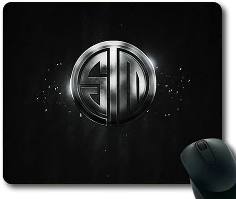 Popular Custom Designed Gaming Mouse Pad With Tsm Logo Wallpaper Non-Slip Neoprene Rubber Standard Size 9 Inch(220mm) X 7 Inch(180mm) X 1/8(3mm) Mousepad