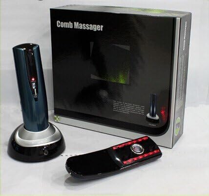 Hair Regrowth Among Men and Women Massager Comb Combines Infrared Technology, Massage Therapy and Traditional Oriental Medicine Theory to Promote Blood Circulation to Scalp to Prevent Hair Loss and Promote