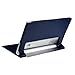 FanTEK Lenovo Yoga Tablet 10 B8000 HD+ B8080 10.1-Inch Case - PU Leather Auto Sleep Wake Magnetic Smart Cover (Dark Blue)