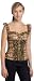 XOXO Juniors Printed Smock Back Cami Top, Gold, La
