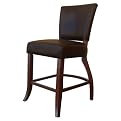 Belmont Set of 2 Counter-Height Chairs- Dark Chocolate