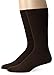 Dr. Scholl's Men's Ultra Soft Bamboo Yarns Crew Socks - 2 Pair Pack - Non-Binding Comfort and Moisture Management