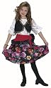 Child's Gypsy Girl's Costume (Size:Large 12-14)