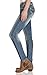 Wallflower Junior's Luscious Curvy Belted Skinny Jean