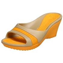 Crocs Women's Sassari Peep Toe Wedge
