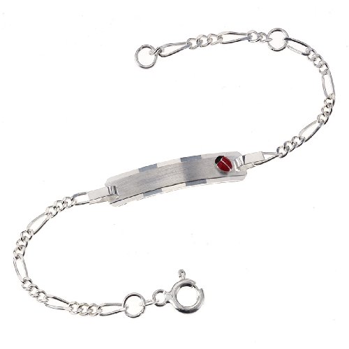 ZEEme For Kids - Kinderarmband 12/14cm 925/- Sterling Silber Marienk&auml;fer 203260005-14 Preisvergleich