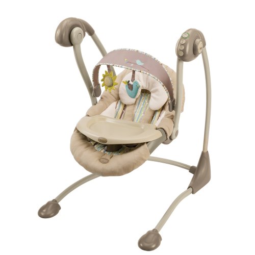 Buy Low Price KIDS II Boppy Soothe in Comfort Full Size Swing – Willow Stripe B00213KMZM