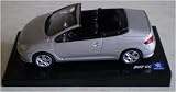 Review Edison Giocattoli 897521-307CC / Peugeot 307CC in silver 1:43 scale model car