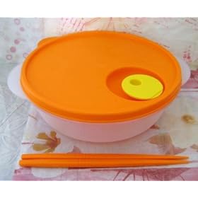 Tupperware Crystalwave Lunch N Dish Orange by Tupperware