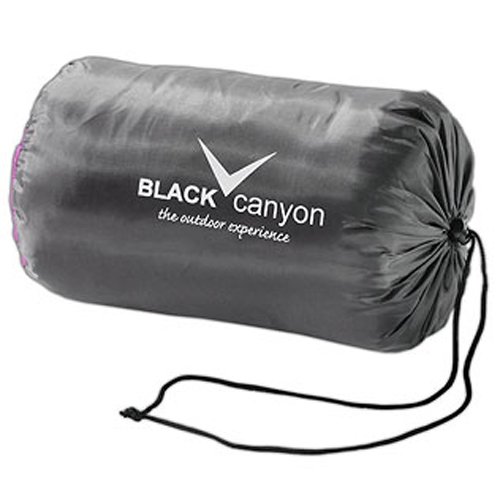 BLACK CANYON NOUVEAU Sac de couchage pour enfants et ados Rose/Bleu foncé