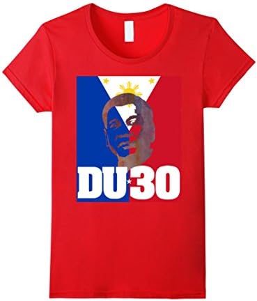 Women's Duterte campaign T-shirts Small Red