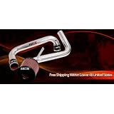 01-05 Honda Civic DX EX LX 1.7L A T HPS Cold Air Intake System Kit Polished 02 03 04 by HPS&node=15684181