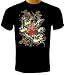 Cherub Guns and Heart Tattoo T-shirt, Old School Vintage Tattoo T-shirt, Angel Tattoo T-shirt