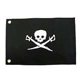Outdoor Living : Marine Grade Pirate Flag - Skull & Swords
