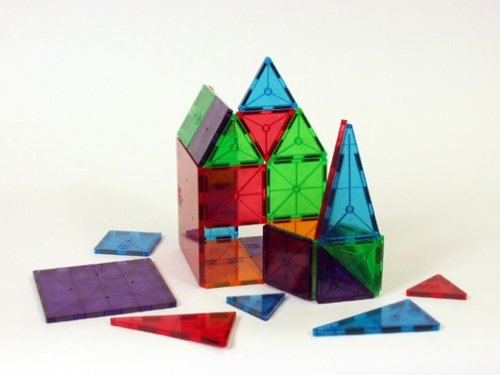 Childrens Toyshop  Toys : Magna-Tiles Clear Colors 32 piece set